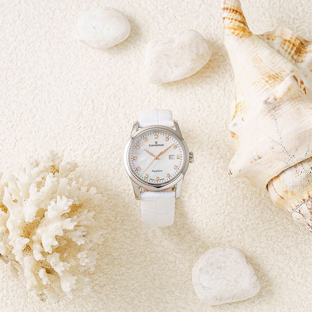 Đồng hồ CANDINO Lady Elegance 33 mm Nữ C4736/1 Màu Trắng