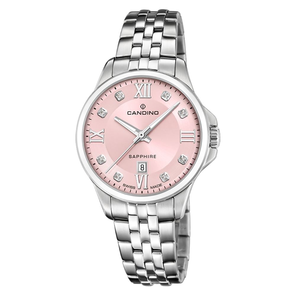 Đồng hồ CANDINO Couple Classic 34 mm Nữ C4766/3 Màu Bạc