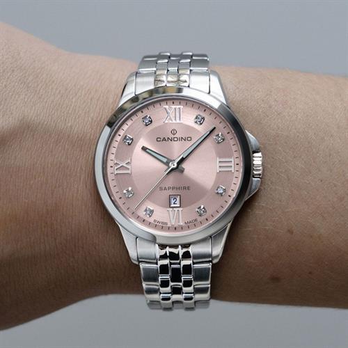 Đồng hồ CANDINO Couple Classic 34 mm Nữ C4766/3 Màu Bạc