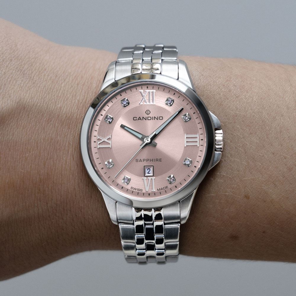Đồng hồ CANDINO Couple Classic 34 mm Nữ C4766/3 Màu Bạc