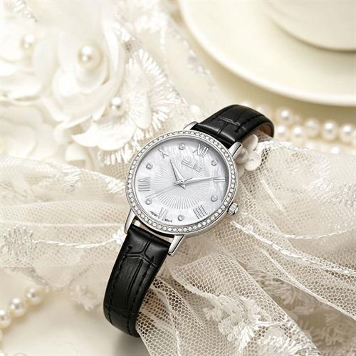 Đồng hồ Elio 30 mm Nữ EL181-01 Màu Đen