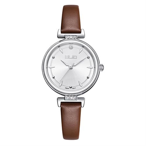 Đồng hồ Elio 30 mm Nữ EL152-04 Màu Nâu