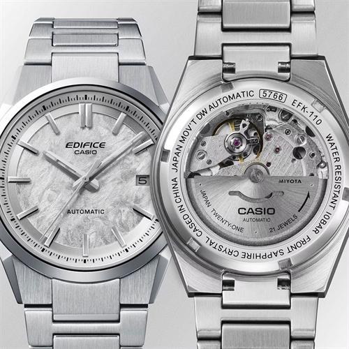 Đồng hồ Edifice Casio 38 mm Nam EFK-110D-7ADR Màu Bạc