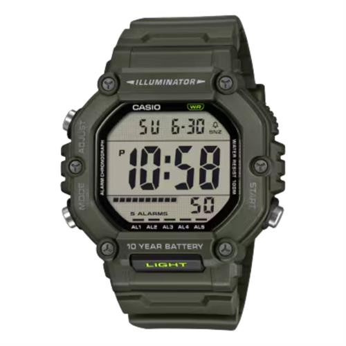 Đồng hồ Casio 49.7 mm Nam AE-1600HX-3AVDF Màu Xanh đen