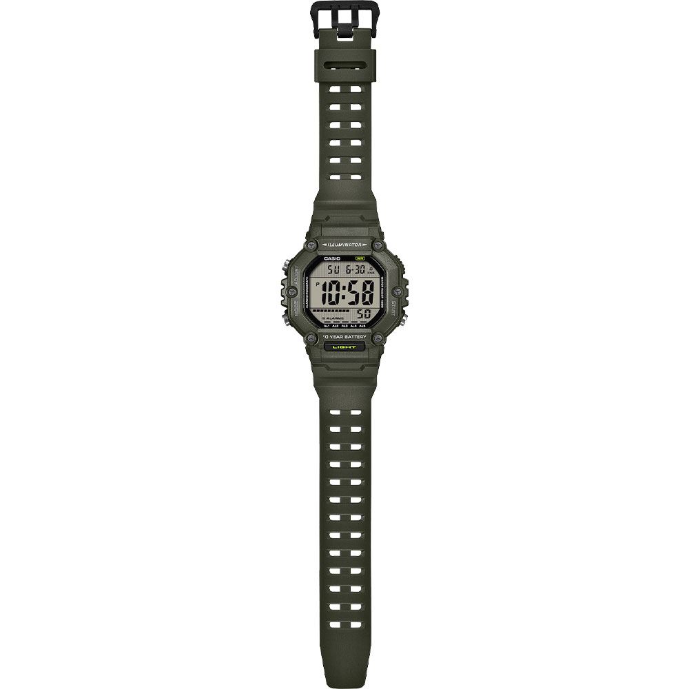 Đồng hồ Casio 49.7 mm Nam AE-1600HX-3AVDF Màu Xanh đen