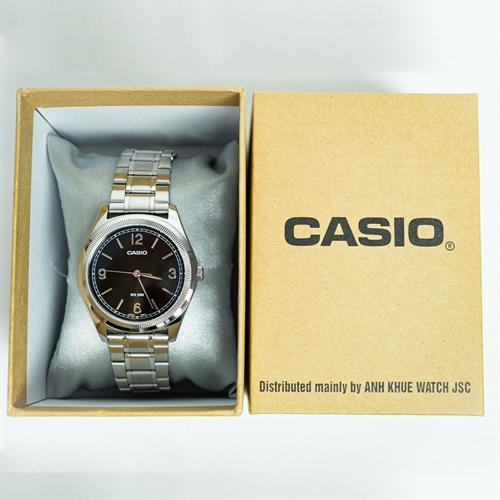 Đồng hồ Casio 39.5 mm Nam MTP-B210D-1AVDF Màu Bạc
