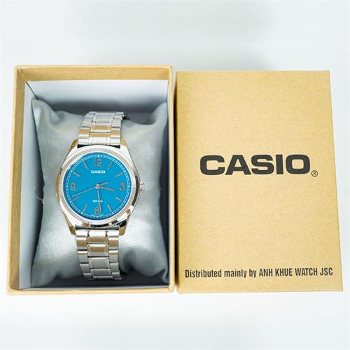 Đồng hồ Casio 39.5 mm Nam MTP-B210D-2A1VDF Màu Bạc