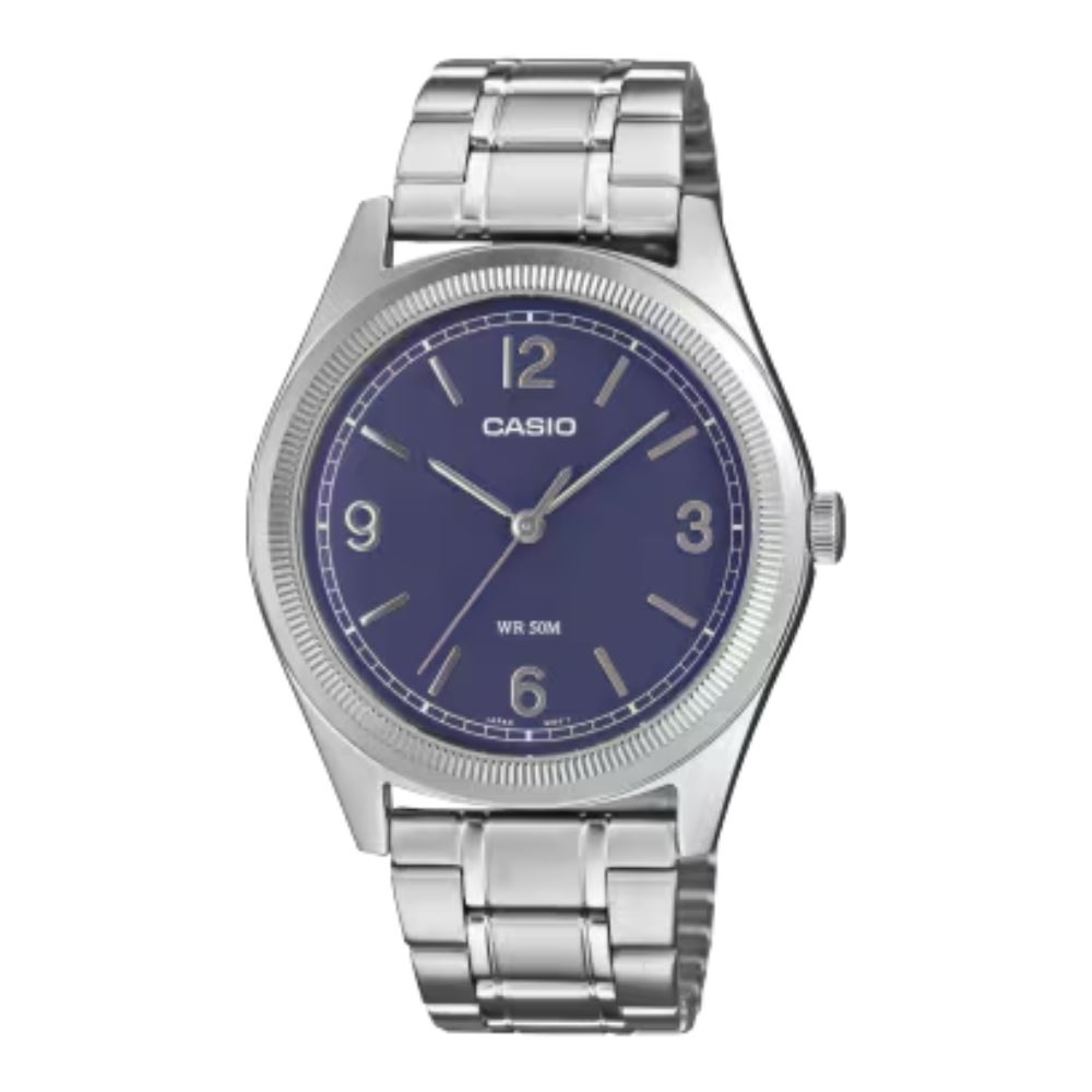 Đồng hồ Casio 39.5 mm Nam MTP-B210D-2A2VDF Màu Bạc