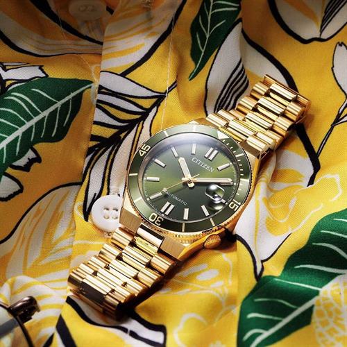 Đồng hồ Citizen 40 mm Nam NJ0232-53X Màu Vàng