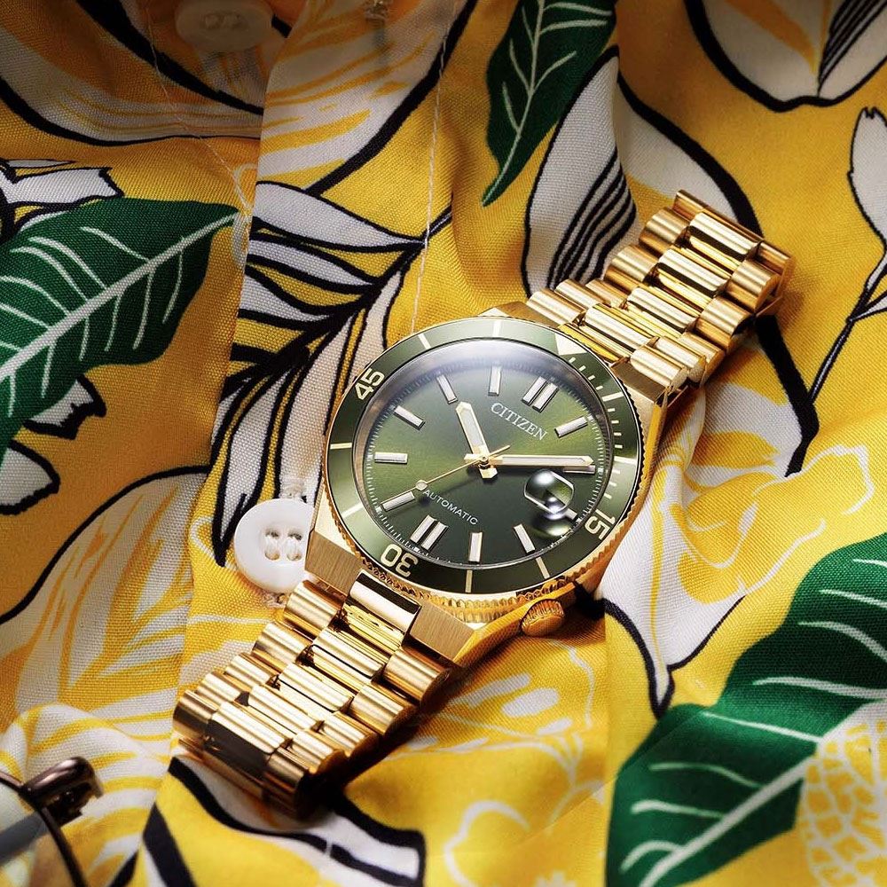 Đồng hồ Citizen 40 mm Nam NJ0232-53X Màu Vàng