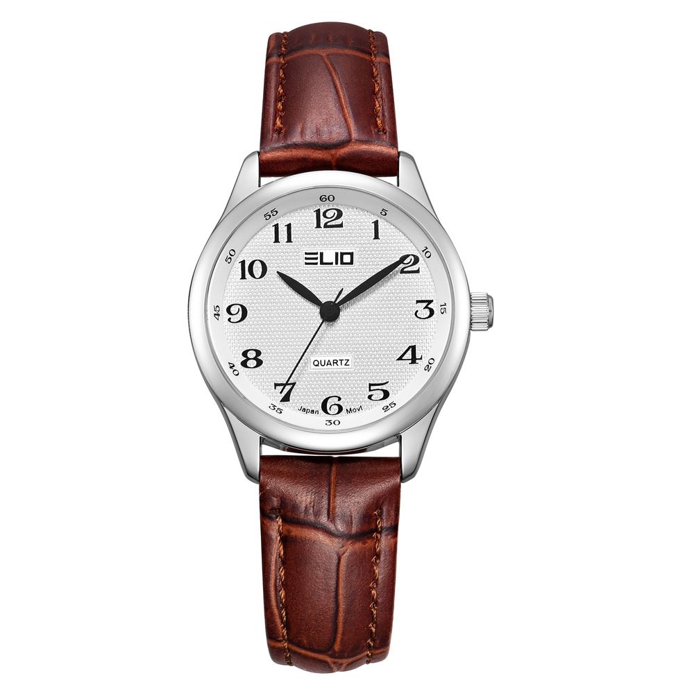 Đồng hồ Elio 29 mm Nữ EL197-02 Màu Nâu
