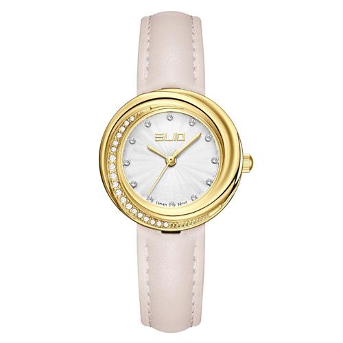 Đồng hồ Elio 30 mm Nữ EL201-03 Màu Kem