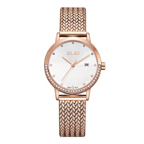 Đồng hồ Elio 30 mm Nữ ES300-01 Màu Vàng Hồng