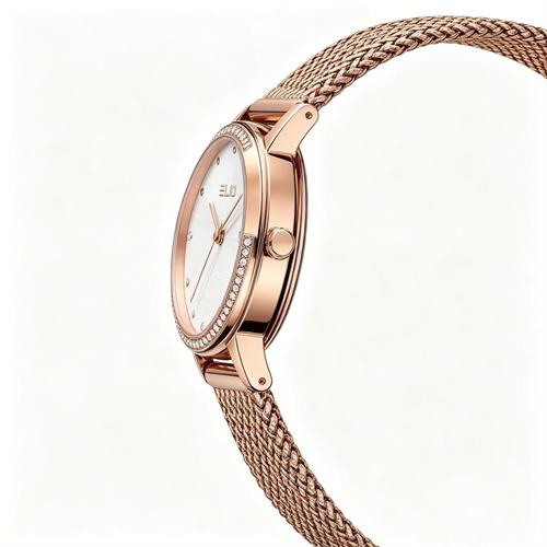 Đồng hồ Elio 30 mm Nữ ES300-01 Màu Vàng Hồng