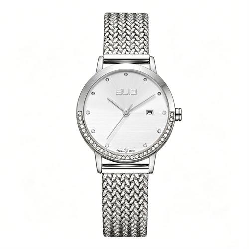 Đồng hồ Elio 30 mm Nữ ES300-02 Màu Bạc