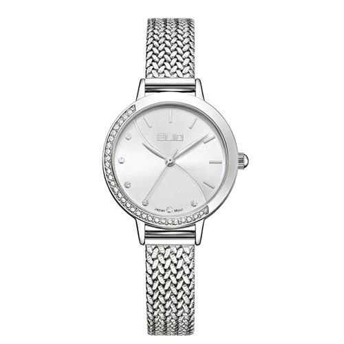 Đồng hồ Elio 28 mm Nữ ES301-01 Màu Bạc