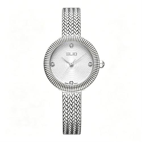 Đồng hồ Elio 28 mm Nữ ES293-03 Màu Bạc