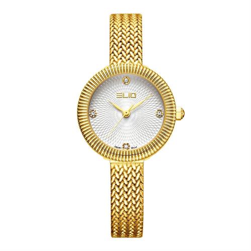 Đồng hồ Elio 28 mm Nữ ES293-02 Màu Vàng