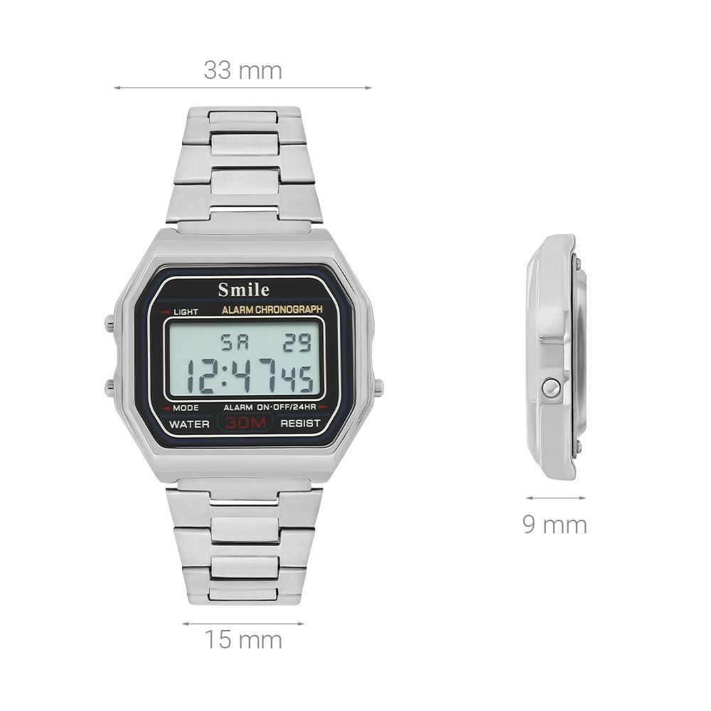 Đồng hồ Smile Kid 33 mm Trẻ em SL308-01 Màu Bạc
