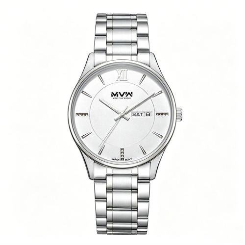 Đồng hồ MVW Urban 39 mm Nam SS050326-02 Màu Bạc