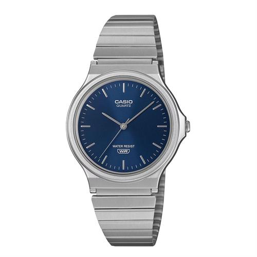 Đồng hồ Casio 34.9 mm Nam MQ-24DA-2ADF Màu Bạc