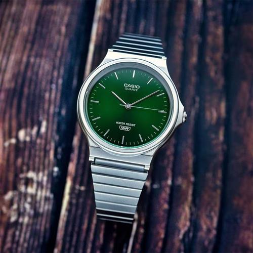 Đồng hồ Casio 34.9 mm Nam MQ-24DA-3ADF Màu Bạc