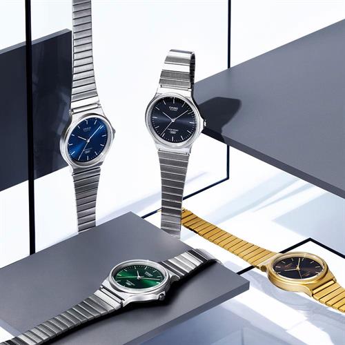 Đồng hồ Casio 34.9 mm Nam MQ-24DA-3ADF Màu Bạc