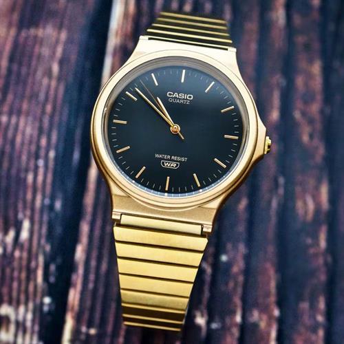 Đồng hồ Casio 34.9 mm Nam MQ-24GA-1ADF Màu Vàng