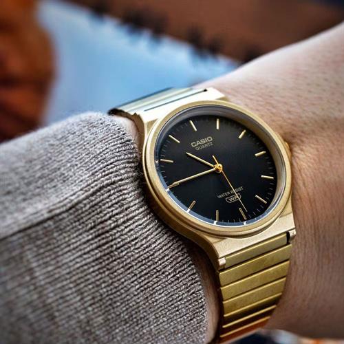 Đồng hồ Casio 34.9 mm Nam MQ-24GA-1ADF Màu Vàng
