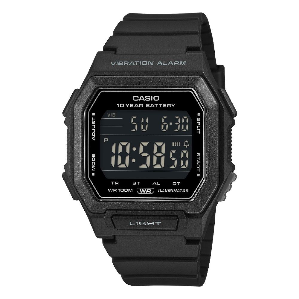 Đồng hồ Casio 42.8 mm Nam W-738H-1BVDF
