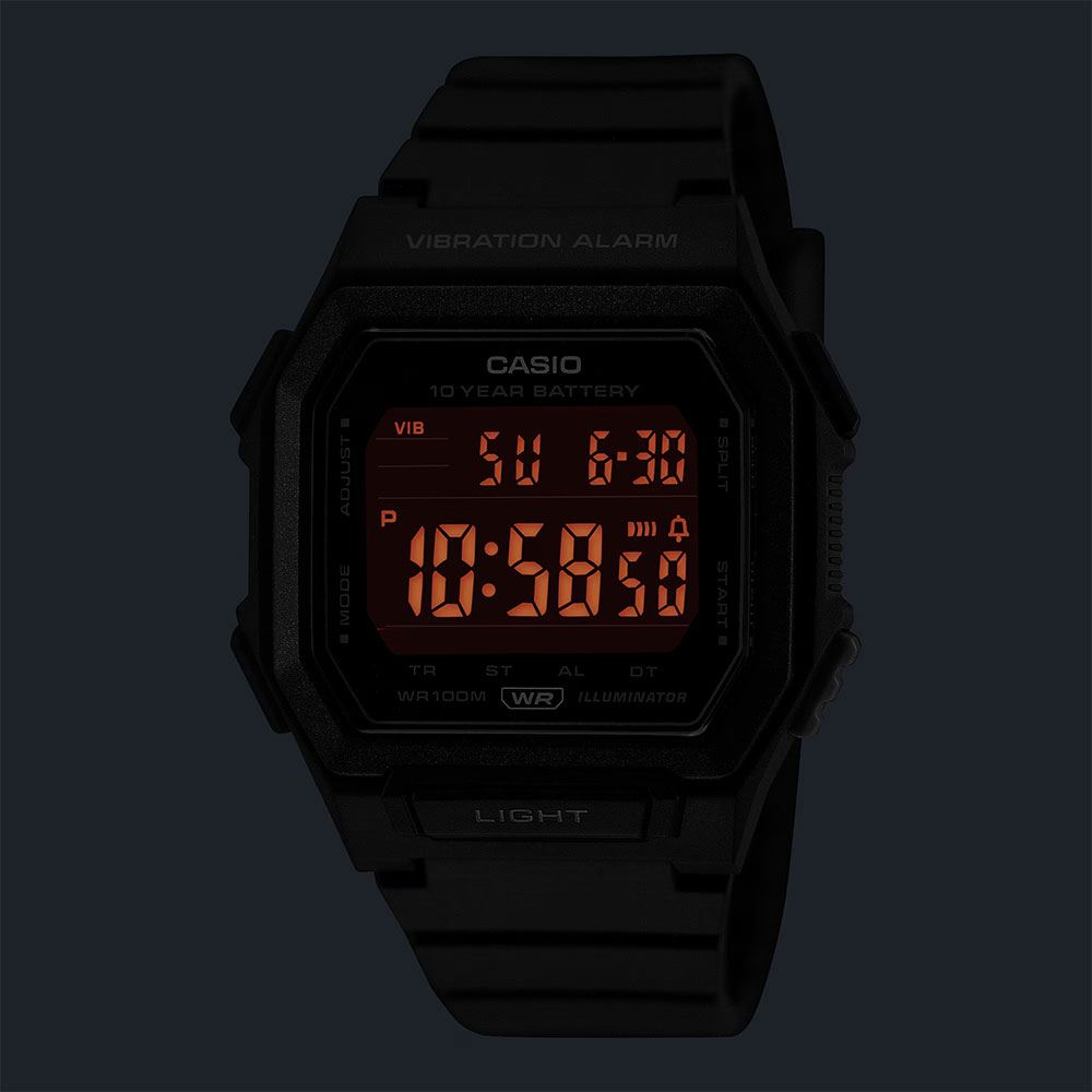 Đồng hồ Casio 42.8 mm Nam W-738H-1BVDF - 2