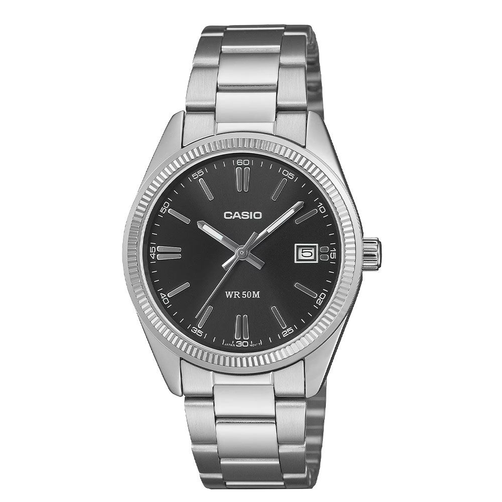 Đồng hồ Casio 35 mm Unisex UTP-1302PD-1AVDF Màu Bạc