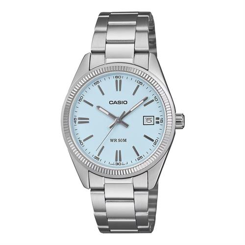 Đồng hồ Casio 35 mm Unisex UTP-1302PD-2A2VDF Màu Bạc
