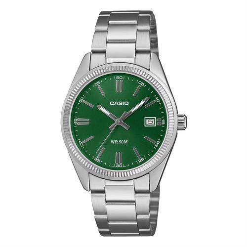 Đồng hồ Casio 35 mm Unisex UTP-1302PD-3A1VDF Màu Bạc