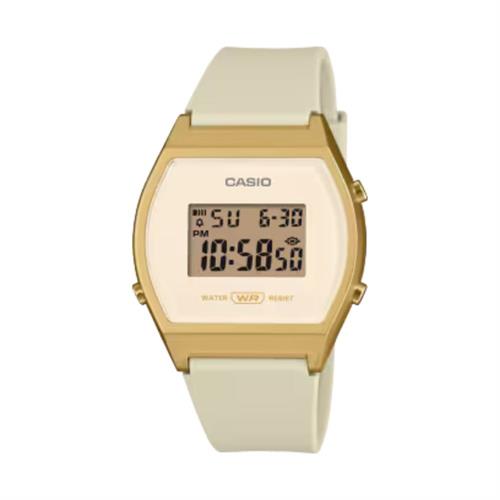 Đồng hồ Casio 35 mm Unisex LW-204-9ADF Màu Vàng nhạt