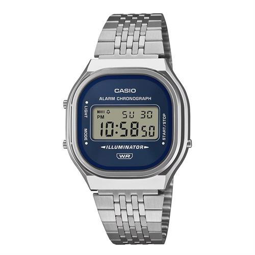 Đồng hồ Casio 36.8 mm Unisex A140WE-2ADF Màu Bạc