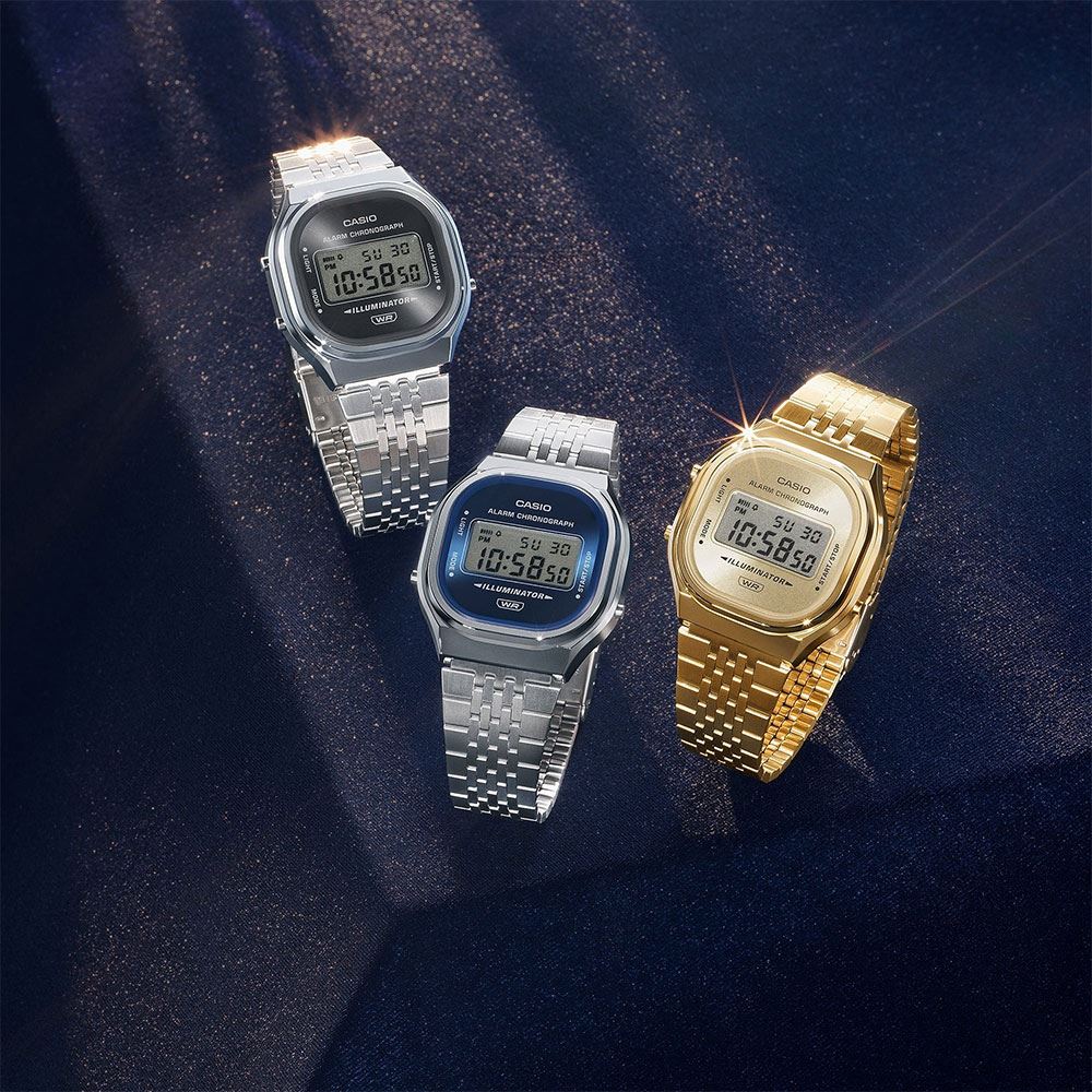 Đồng hồ Casio 36.8 mm Unisex A140WE-8ADF - 4