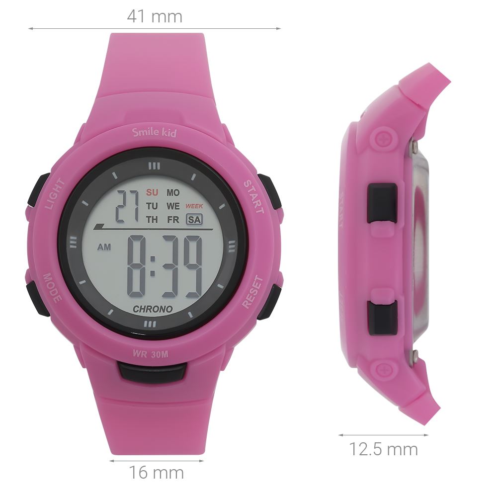 Đồng hồ Smile Kid 41 mm Trẻ em SL315-02 Màu Hồng
