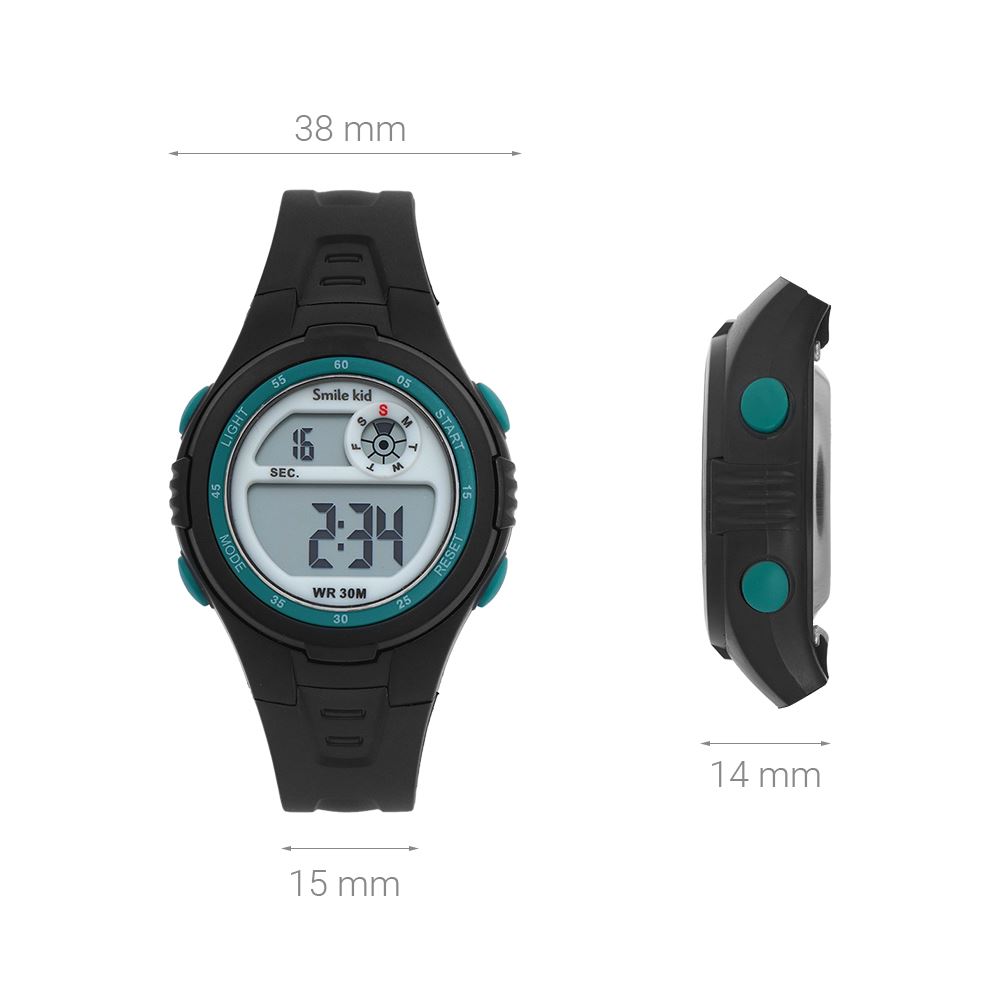 Đồng hồ Smile Kid 38 mm Trẻ em SL275-01 Màu Đen