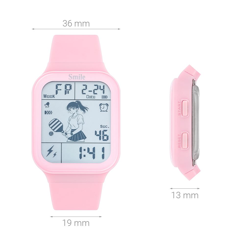 Đồng hồ Smile Kid 36 mm Trẻ em SL314-02 Màu Hồng