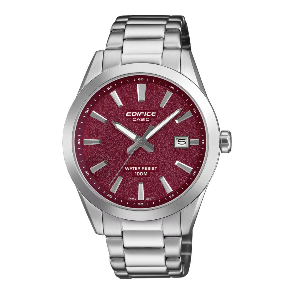 Đồng hồ Edifice Casio 40 mm Nam EFV-160D-4AVDF Màu Bạc