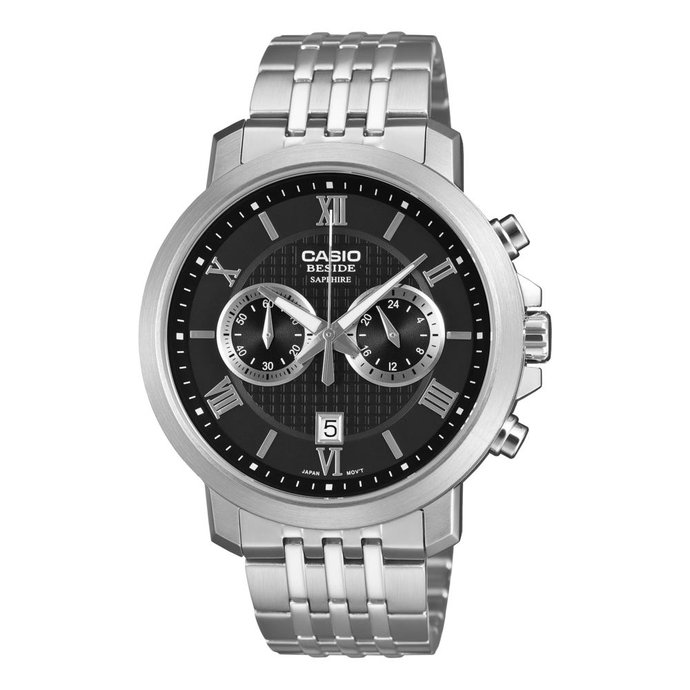 Đồng hồ Casio 43.6 mm Nam BMS-500D-1ADF Màu Bạc