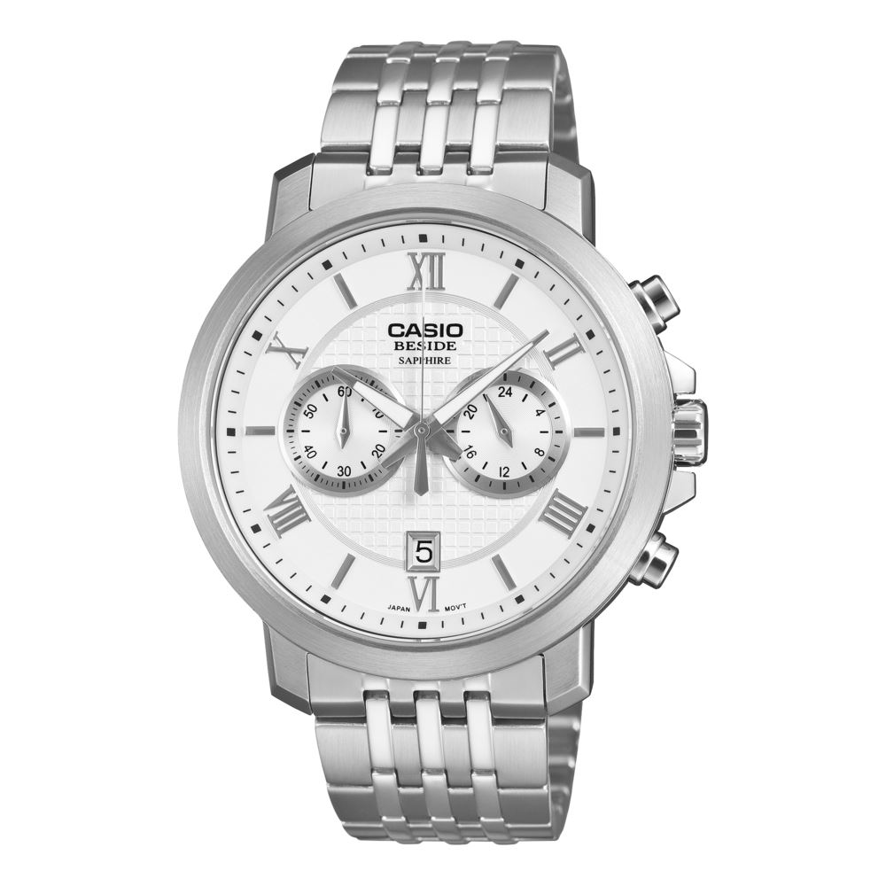 Đồng hồ Casio 43.6 mm Nam BMS-500D-7ADF Màu Bạc