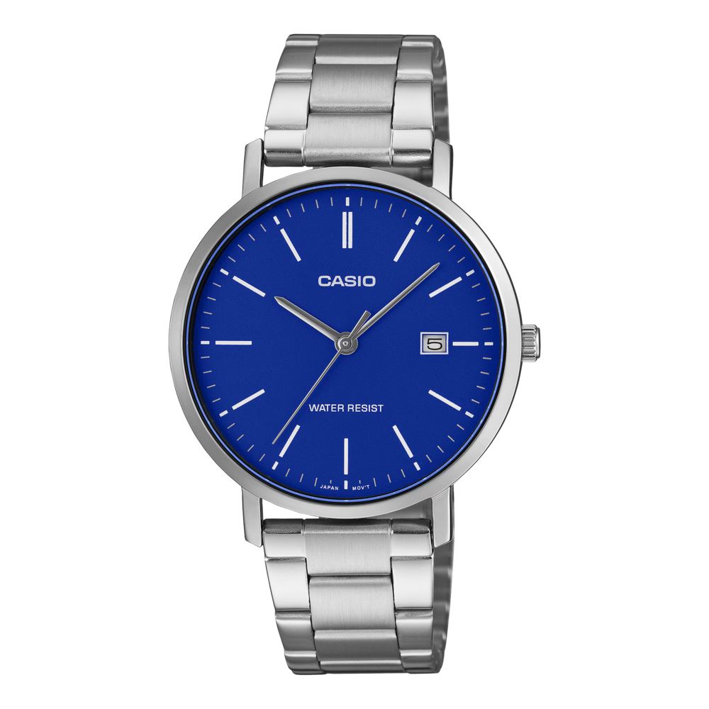 Đồng hồ Casio 37 mm Nam MTP-VT05D-2EDF Màu Bạc