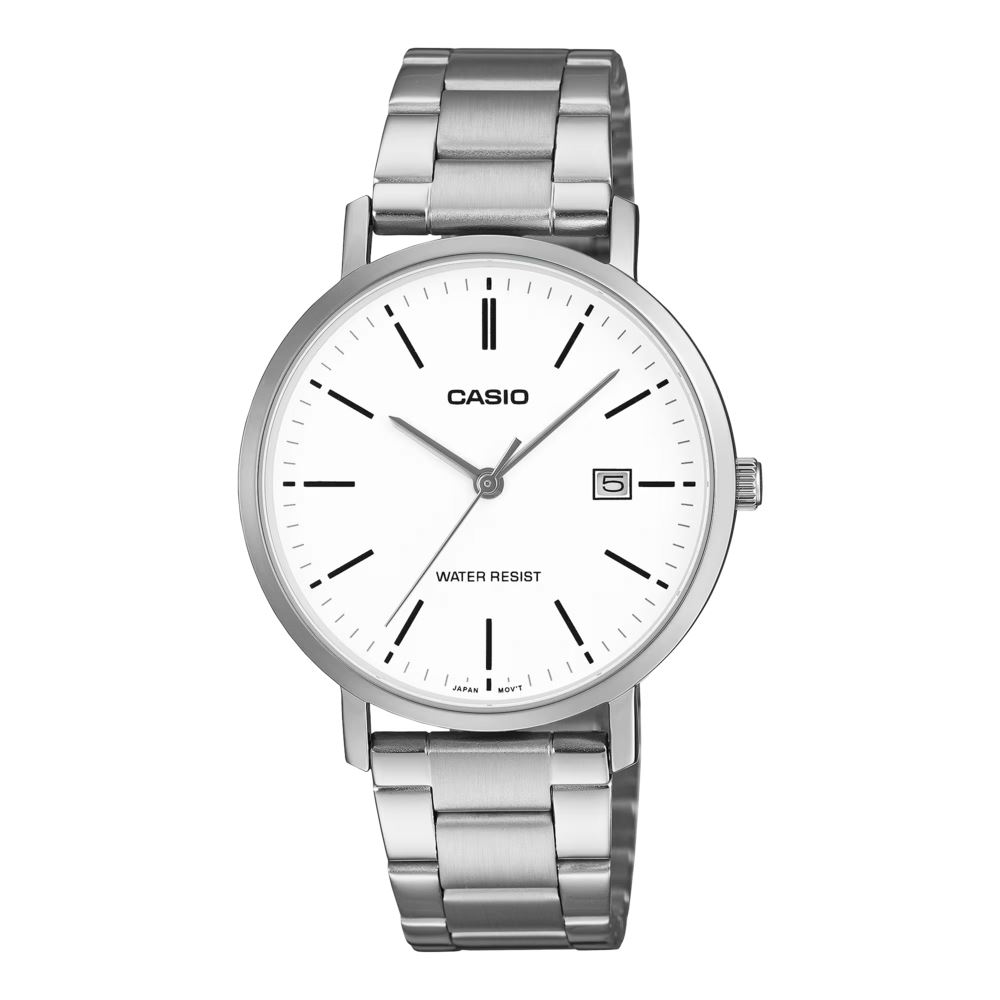 Đồng hồ Casio 37 mm Nam MTP-VT05D-7EDF Màu Bạc