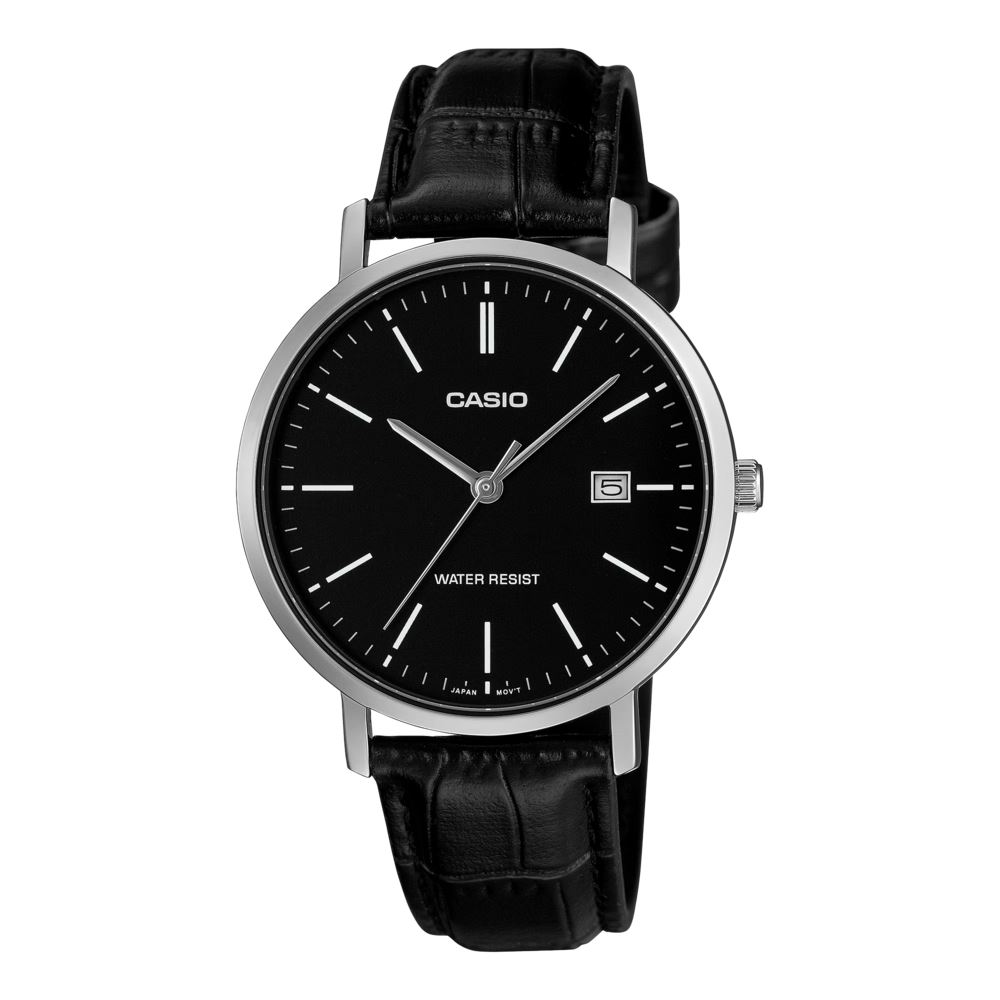 Đồng hồ Casio 37 mm Nam MTP-VT05L-1EDF Màu Đen