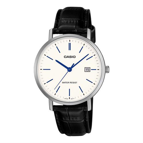 Đồng hồ Casio 37 mm Nam MTP-VT05L-7EDF Màu Đen