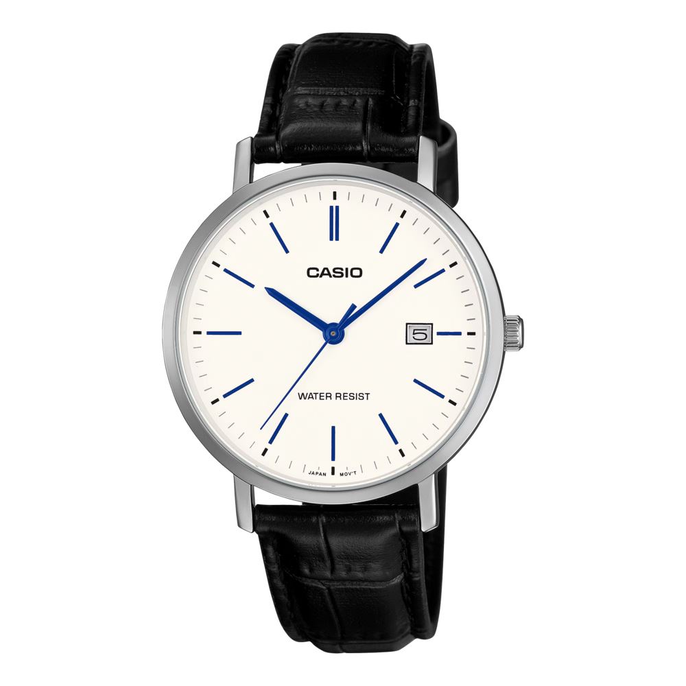 Đồng hồ Casio 37 mm Nam MTP-VT05L-7EDF Màu Đen