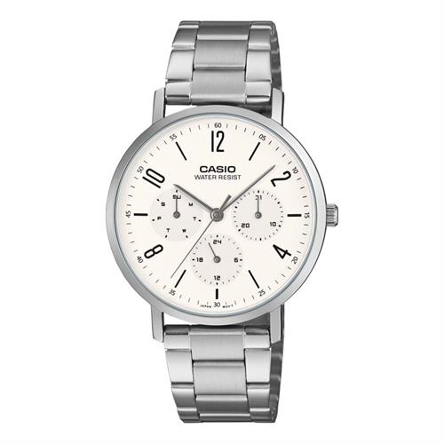 Đồng hồ Casio 37 mm Nam MTP-VT06D-7BDF Màu Bạc