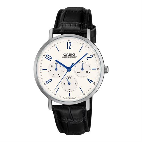 Đồng hồ Casio 37 mm Nam MTP-VT06L-7BDF Màu Đen
